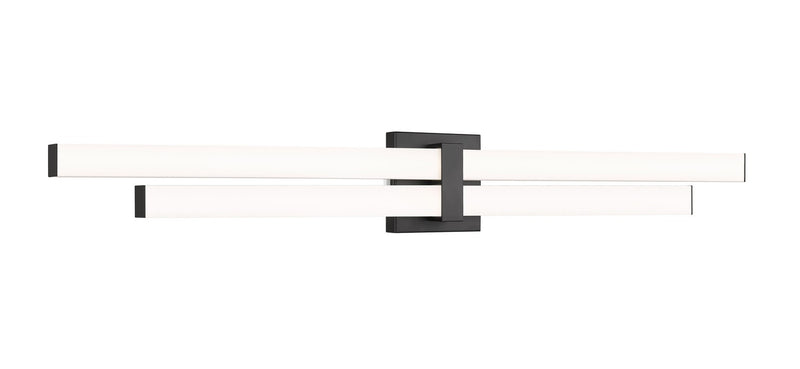 Z-Lite 1008-40W-MB-LED LED Vanity, Matte Black