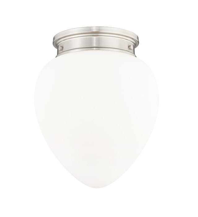 Z-Lite 1945F12-BN One Light Flush Mount, Brushed Nickel