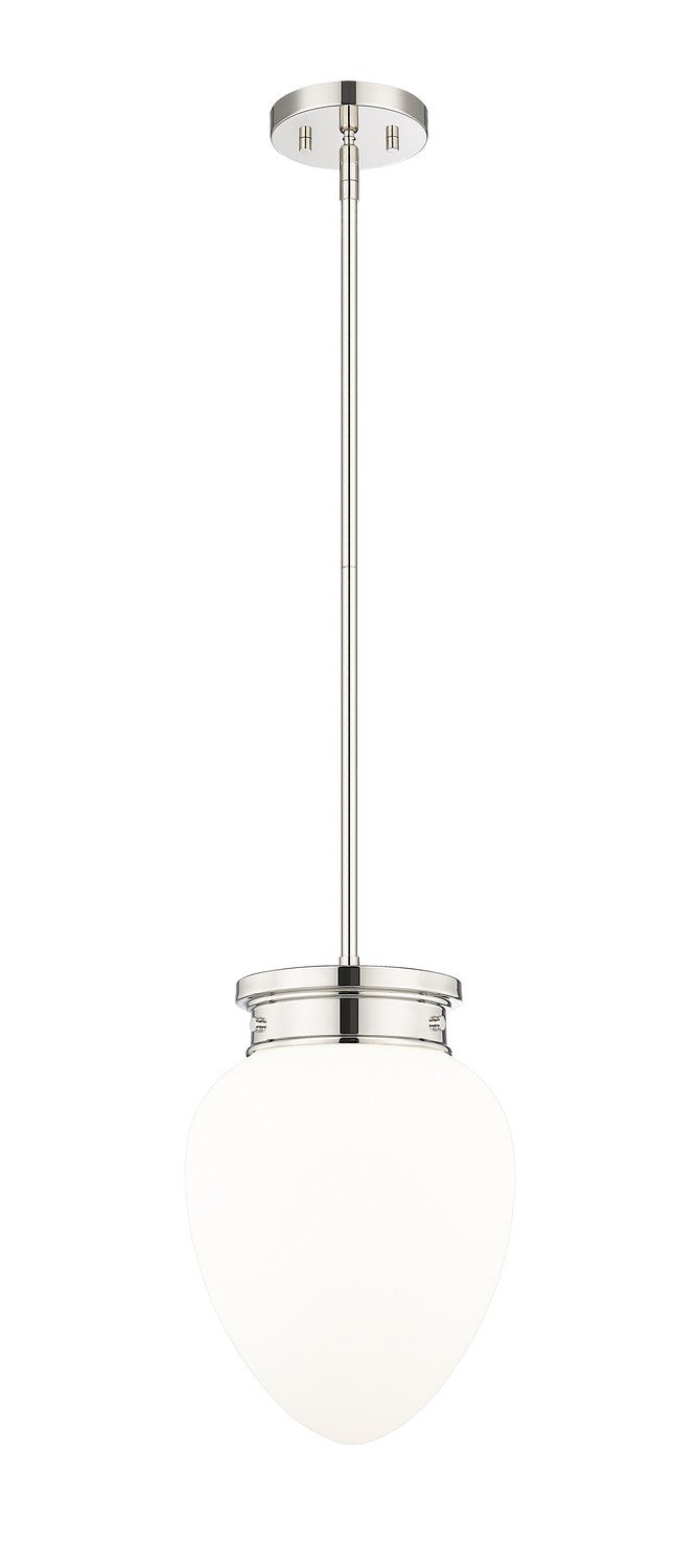 Z-Lite 1945P9-PN One Light Pendant, Polished Nickel