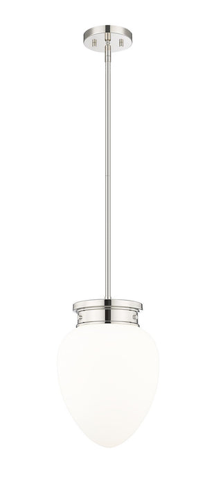 Z-Lite 1945P9-PN One Light Pendant, Polished Nickel