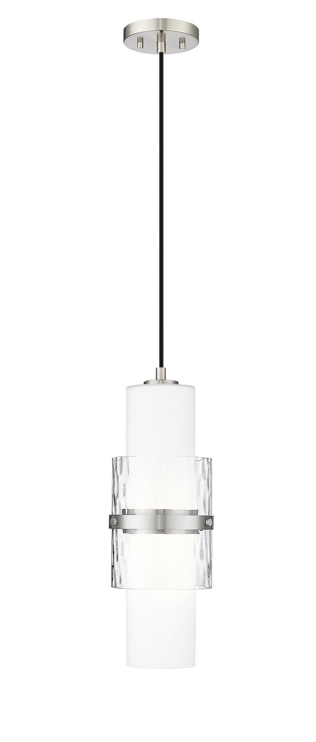 Z-Lite 1946P-BN One Light Pendant, Brushed Nickel