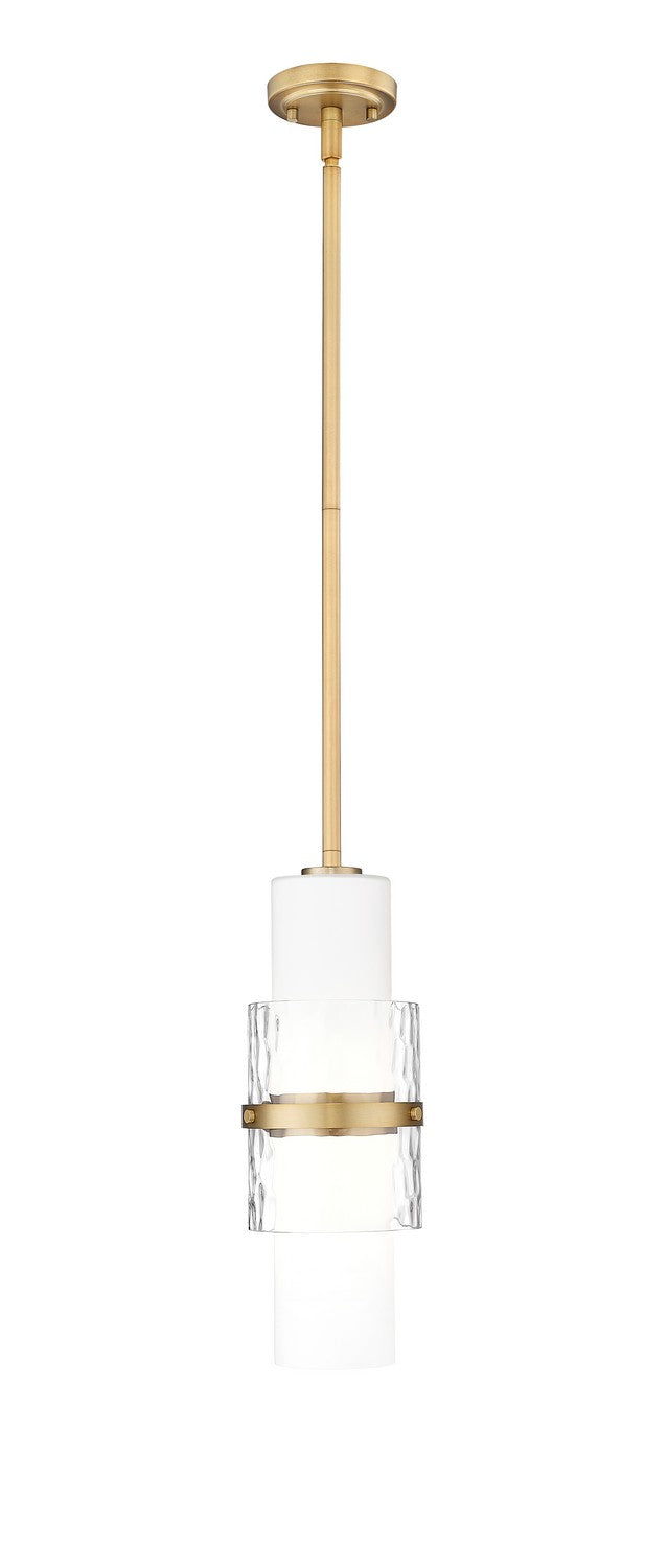 Z-Lite 1946P-ROD-MGLD One Light Pendant, Modern Gold