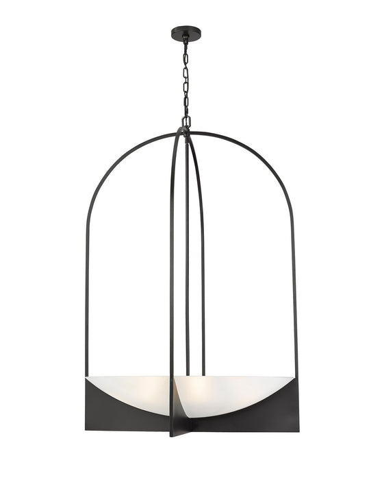 Z-Lite 1947-48MB Eight Light Chandelier, Matte Black