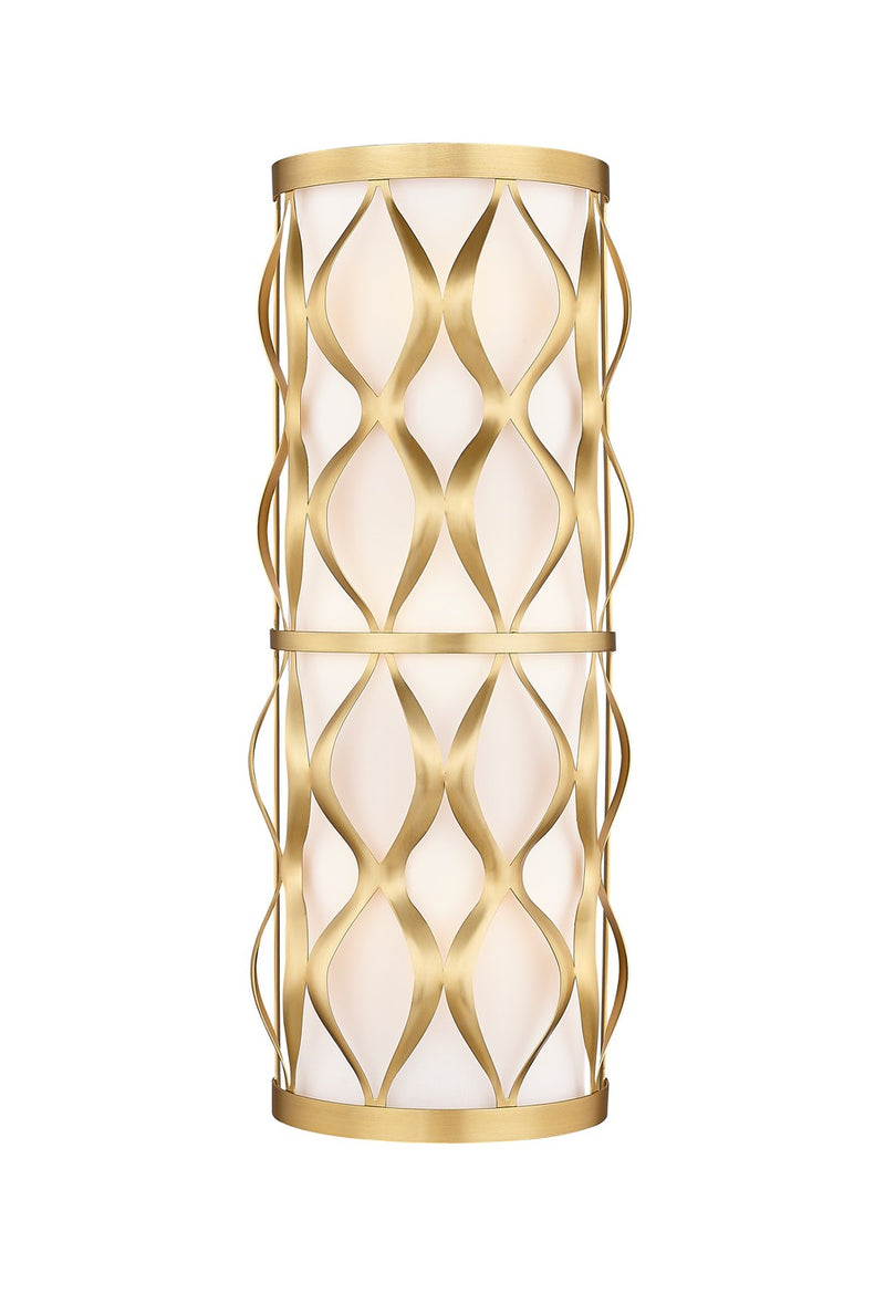 Z-Lite 1948-3S-MGLD Three Light Wall Sconce, Modern Gold