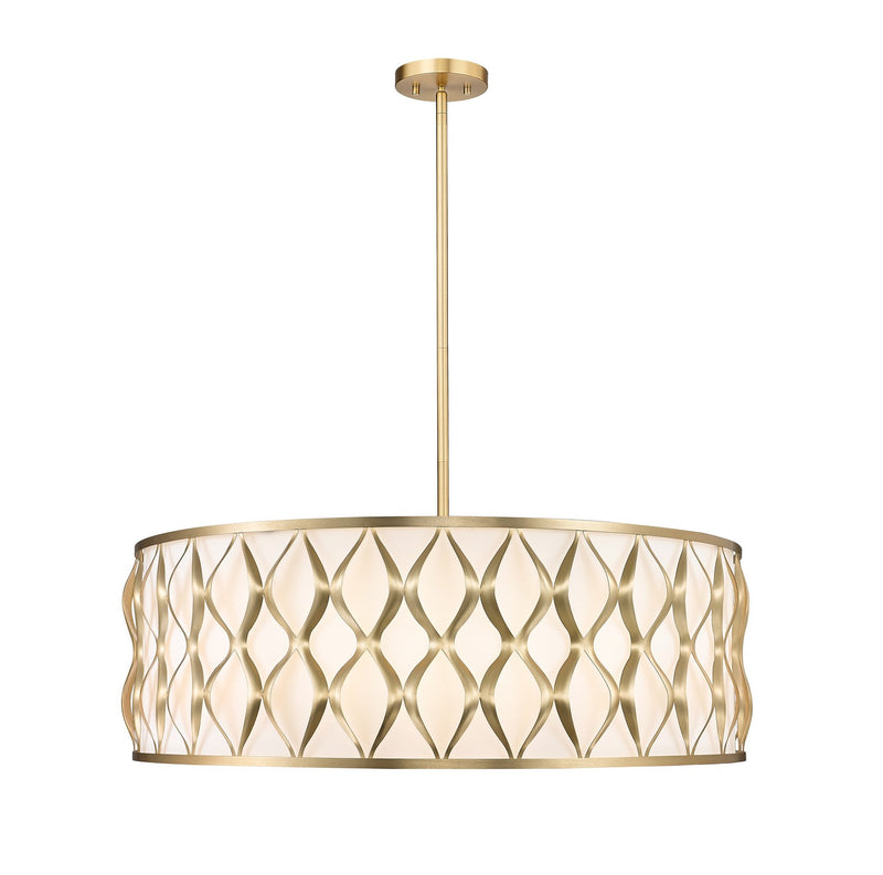 Z-Lite 1948P32-MGLD Ten Light Pendant, Modern Gold
