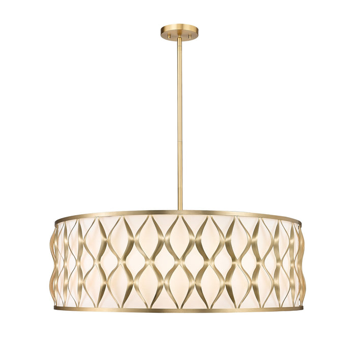Z-Lite 1948P32-MGLD Ten Light Pendant, Modern Gold