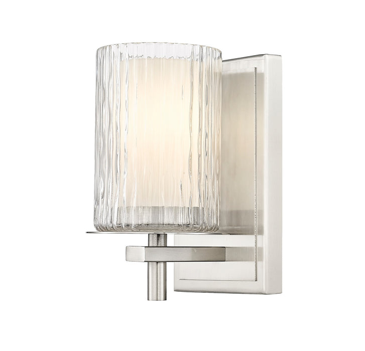 Z-Lite 1949-1S-BN One Light Wall Sconce, Brushed Nickel