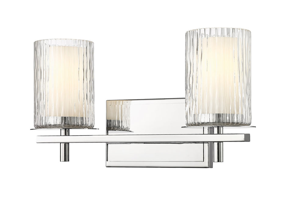 Z-Lite 1949-2V-CH Two Light Vanity, Chrome
