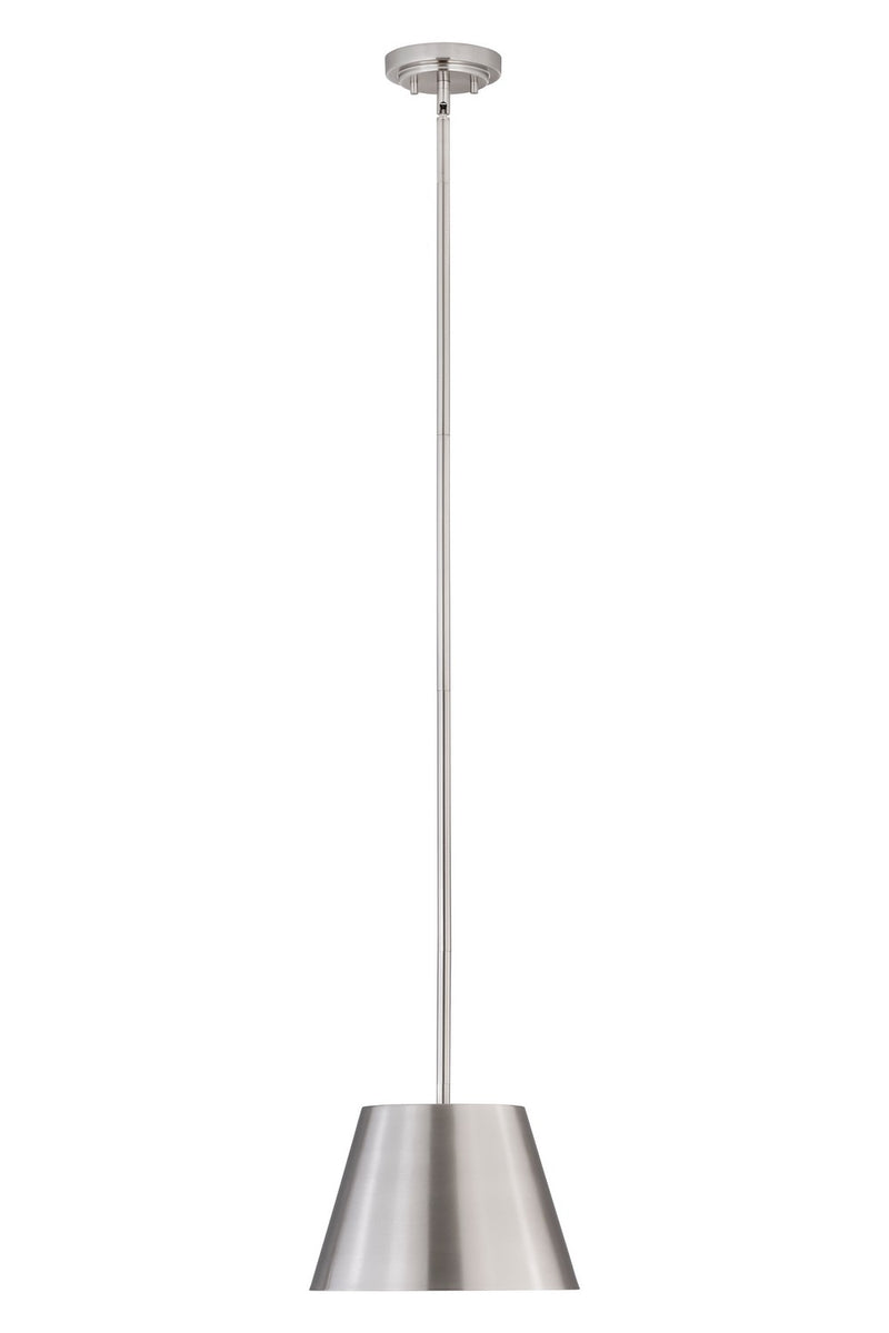 Z-Lite 2307-12BN One Light Pendant, Brushed Nickel