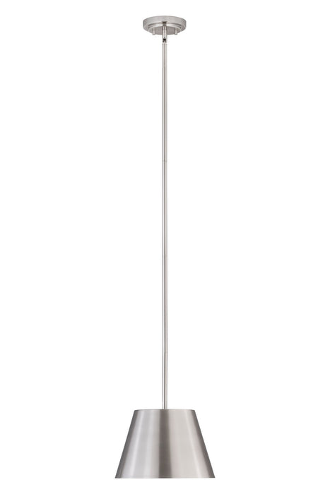Z-Lite 2307-12BN One Light Pendant, Brushed Nickel