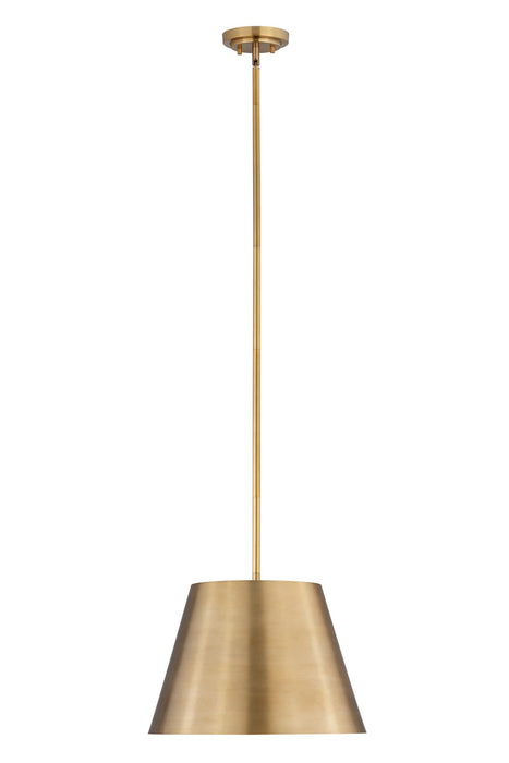 Z-Lite 2307-18RB One Light Pendant, Rubbed Brass