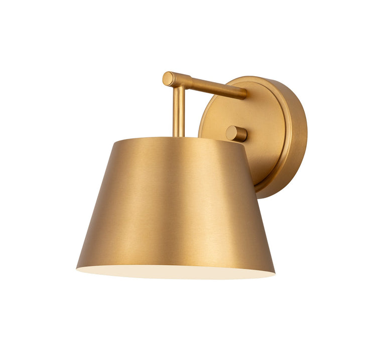 Z-Lite 2307-1S-MGLD One Light Wall Sconce, Modern Gold