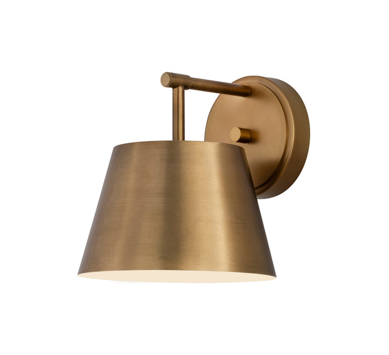 Z-Lite 2307-1S-RB One Light Wall Sconce, Rubbed Brass