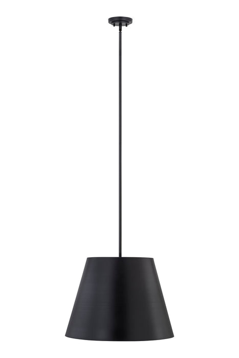 Z-Lite 2307-24MB One Light Pendant, Matte Black