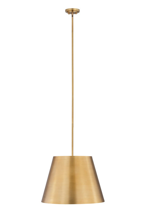 Z-Lite 2307-24RB One Light Pendant, Rubbed Brass
