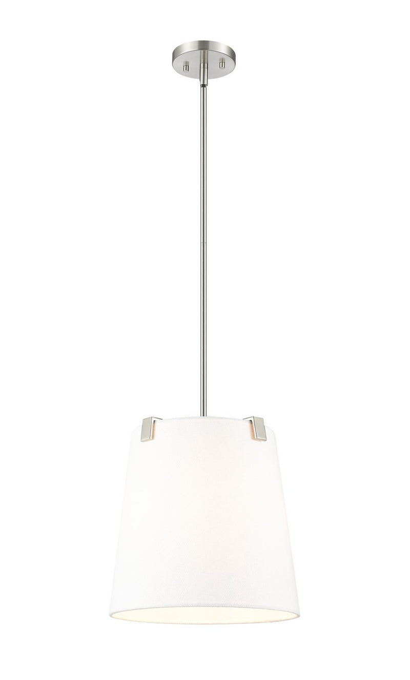 Z-Lite 3501P13-BN Three Light Pendant, Brushed Nickel