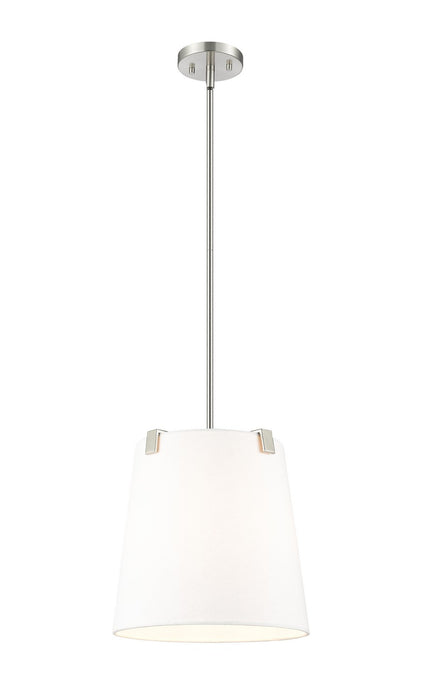 Z-Lite 3501P13-BN Three Light Pendant, Brushed Nickel