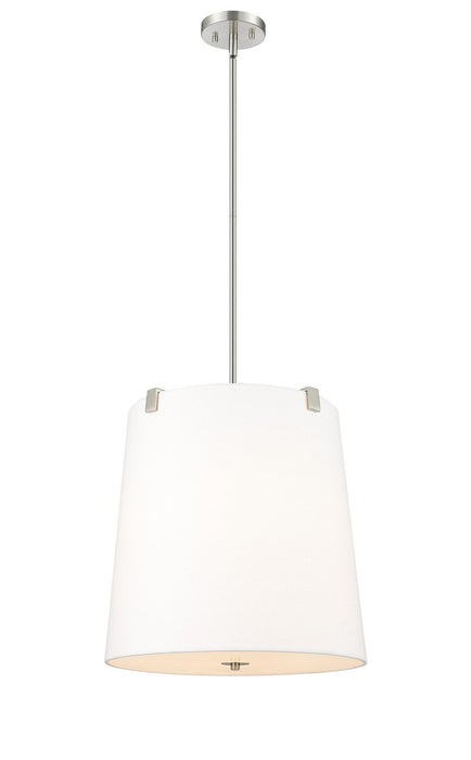 Z-Lite 3501P18-BN Five Light Pendant, Brushed Nickel