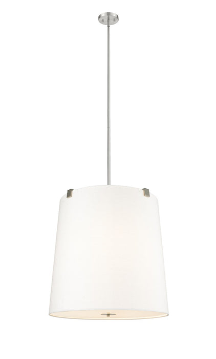 Z-Lite 3501P24-BN Six Light Pendant, Brushed Nickel