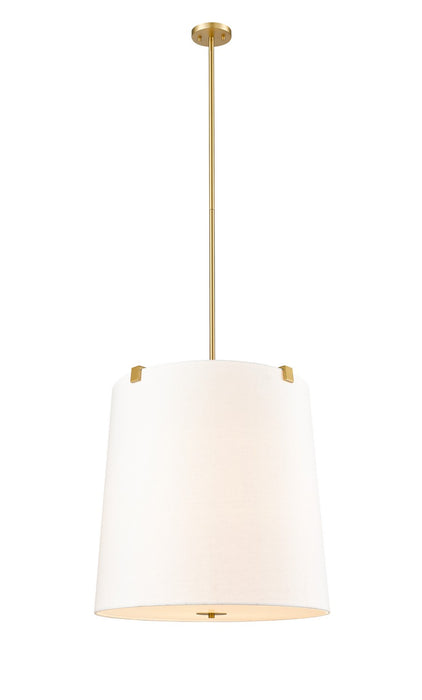 Z-Lite 3501P24-MGLD Six Light Pendant, Modern Gold