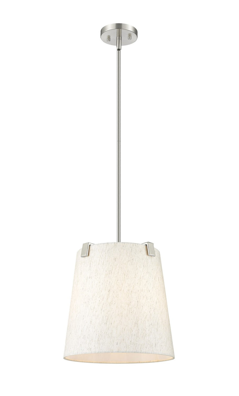 Z-Lite 3502P13-BN Three Light Pendant, Brushed Nickel
