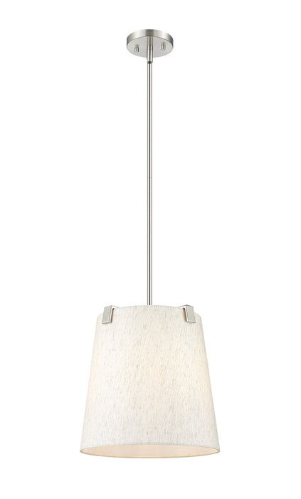 Z-Lite 3502P13-BN Three Light Pendant, Brushed Nickel