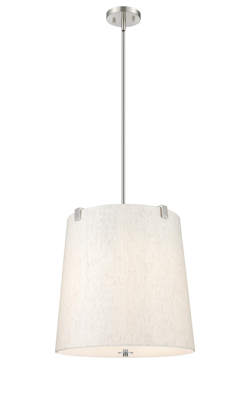 Z-Lite 3502P18-BN Five Light Pendant, Brushed Nickel