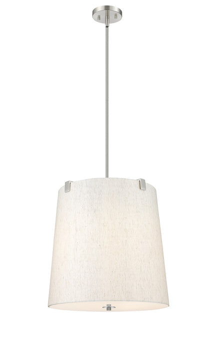 Z-Lite 3502P18-BN Five Light Pendant, Brushed Nickel