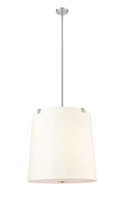 Z-Lite 3502P24-BN Six Light Pendant, Brushed Nickel