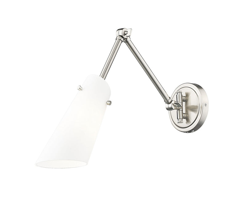 Z-Lite 350S-BN One Light Wall Sconce, Brushed Nickel