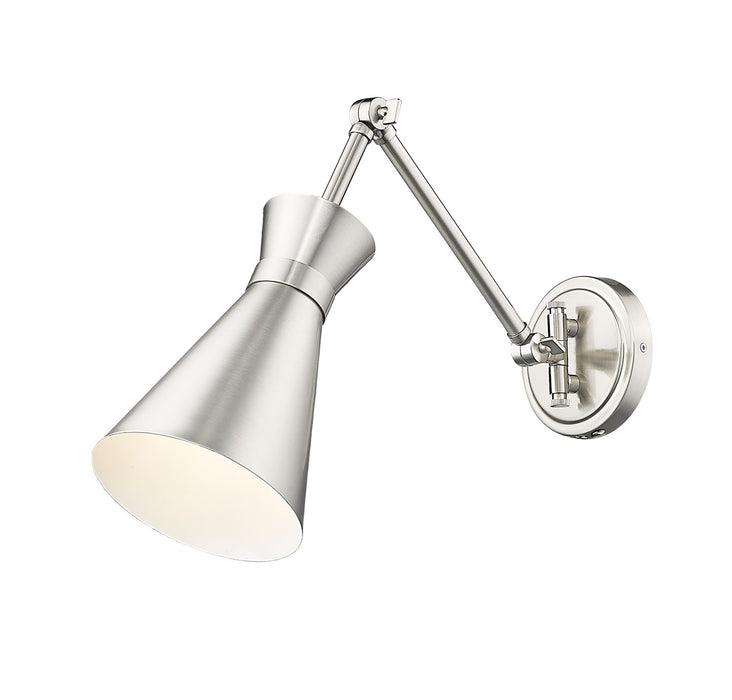 Z-Lite 351S-BN One Light Wall Sconce, Brushed Nickel