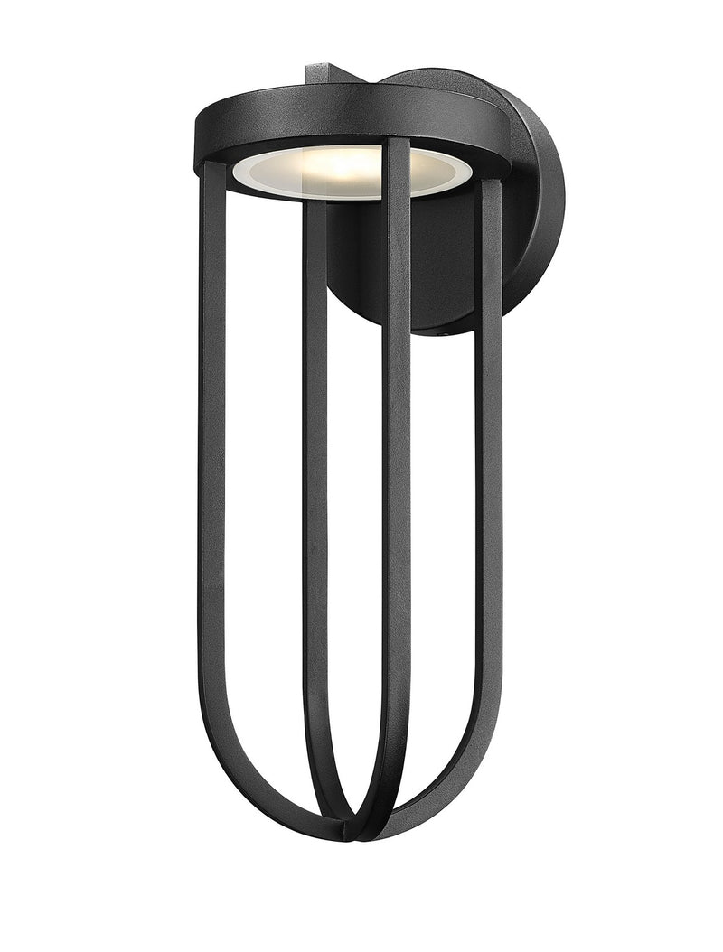 Z-Lite 5005M-BK-LED LED Outdoor Wall Mount, Sand Black