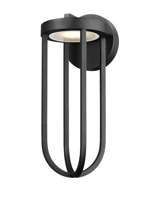 Z-Lite 5005M-BK-LED LED Outdoor Wall Mount, Sand Black