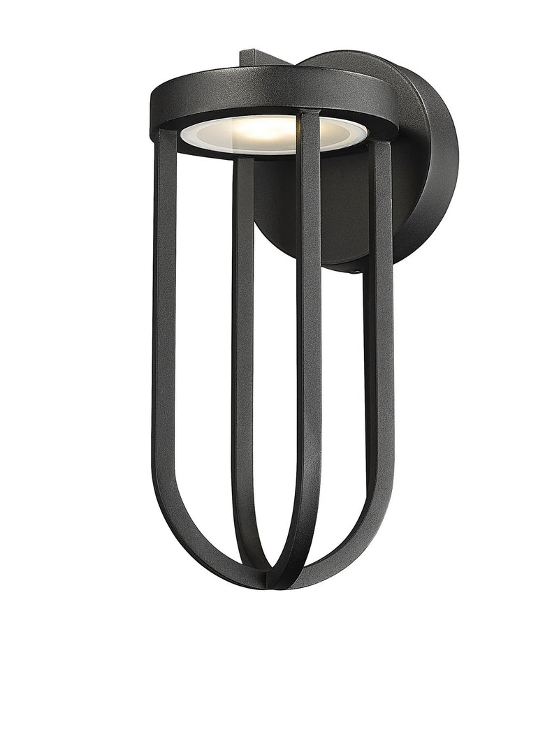 Z-Lite 5005S-BK-LED LED Outdoor Wall Mount, Sand Black