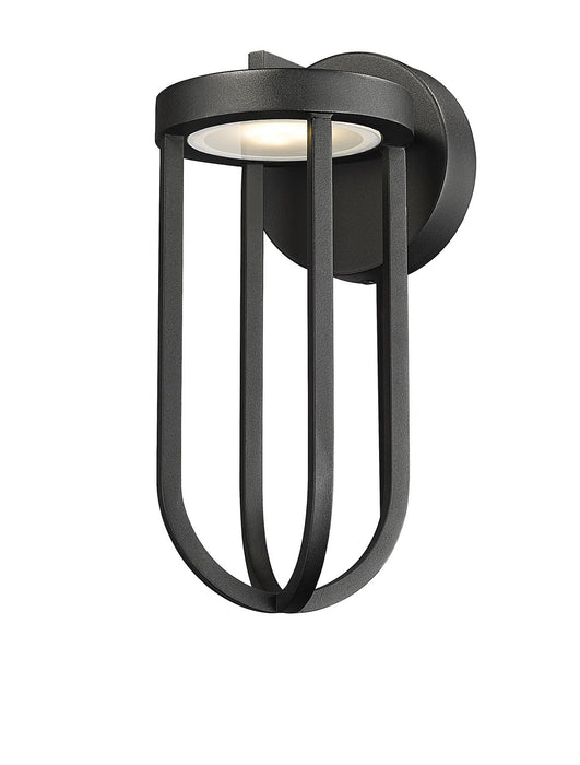 Z-Lite 5005S-BK-LED LED Outdoor Wall Mount, Sand Black