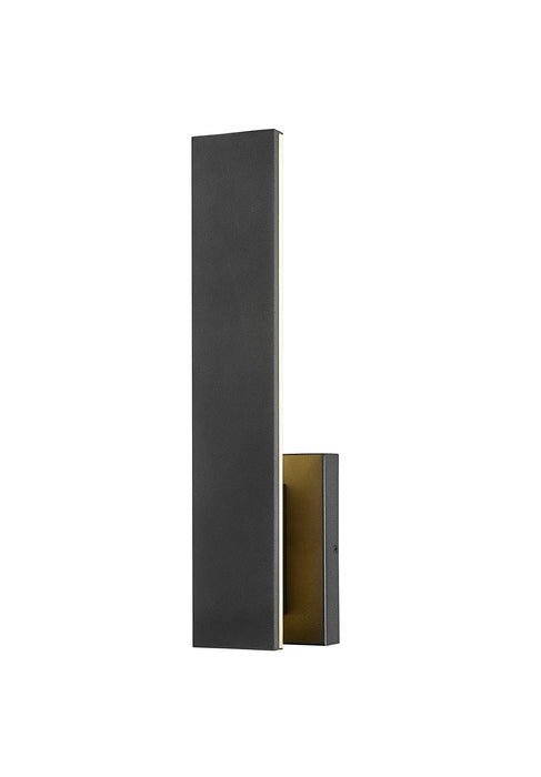 Z-Lite 5007-18BK-LED LED Outdoor Wall Mount, Sand Black