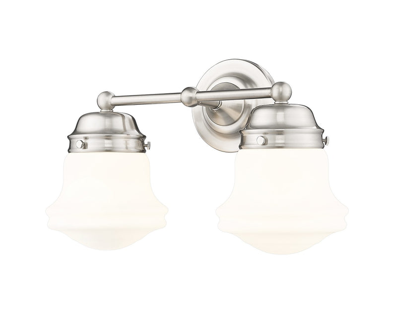 Z-Lite 735-2V-BN Two Light Vanity, Brushed Nickel