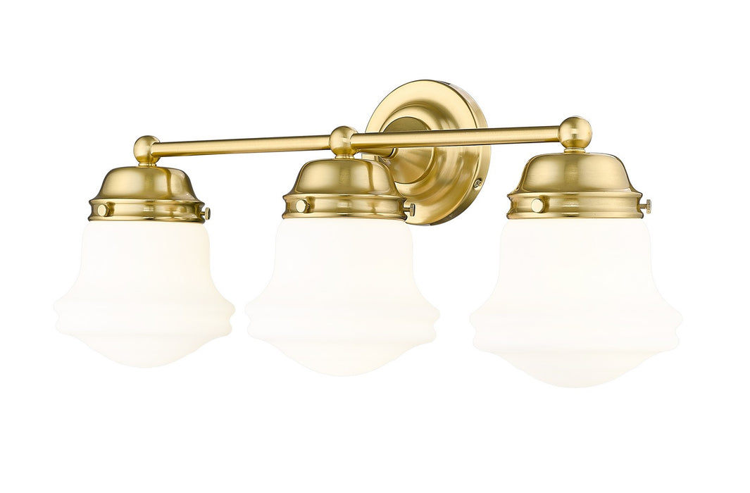 Z-Lite 735-3V-LG Three Light Vanity, Luxe Gold