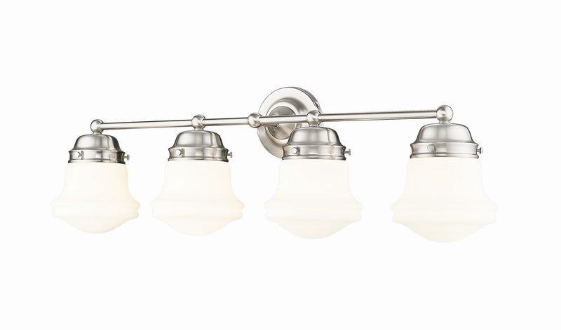 Z-Lite 735-4V-BN Four Light Vanity, Brushed Nickel