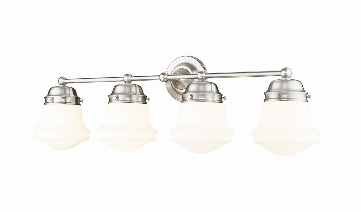 Z-Lite 735-4V-BN Four Light Vanity, Brushed Nickel