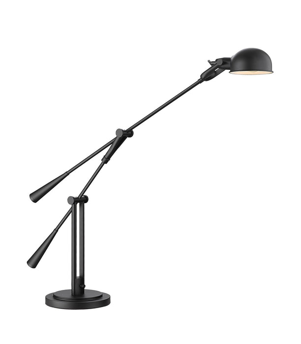 Z-Lite 741TL-MB One Light Table Lamp, Matte Black