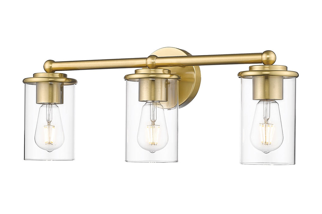 Z-Lite 742-3V-LG Three Light Vanity, Luxe Gold