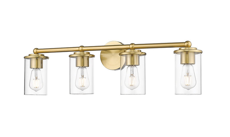 Z-Lite 742-4V-LG Four Light Vanity, Luxe Gold