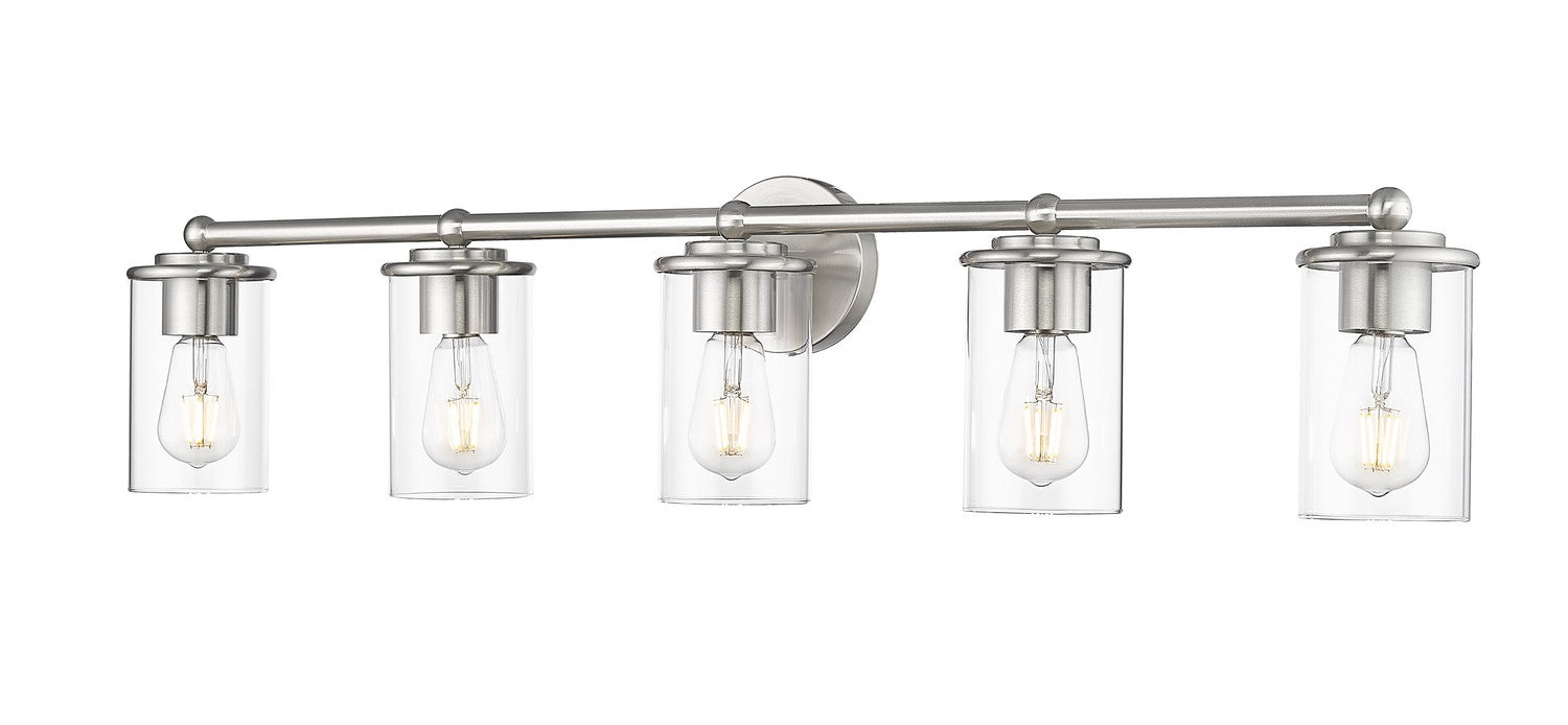 Z-Lite 742-5V-BN Five Light Vanity, Brushed Nickel