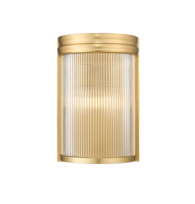 Z-Lite 7504-2S-MGLD Two Light Wall Sconce, Modern Gold