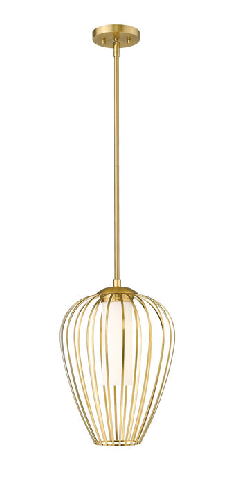 Z-Lite 7507-12MGLD One Light Pendant, Modern Gold