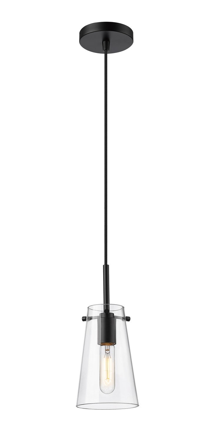 Z-Lite 7508MP-MB One Light Pendant, Matte Black