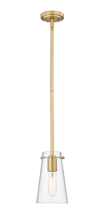 Z-Lite 7508MP-ROD-MGLD One Light Pendant, Modern Gold