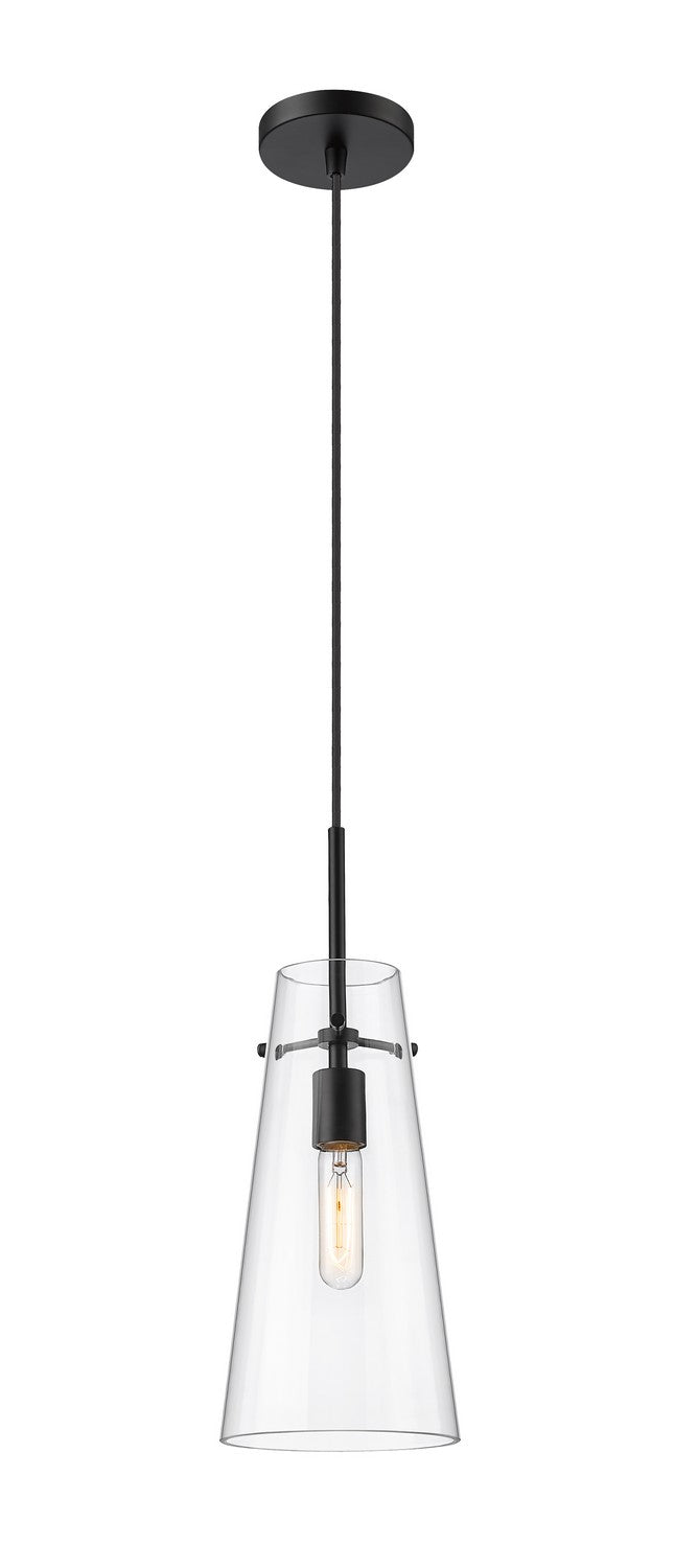 Z-Lite 7508P-MB One Light Pendant, Matte Black