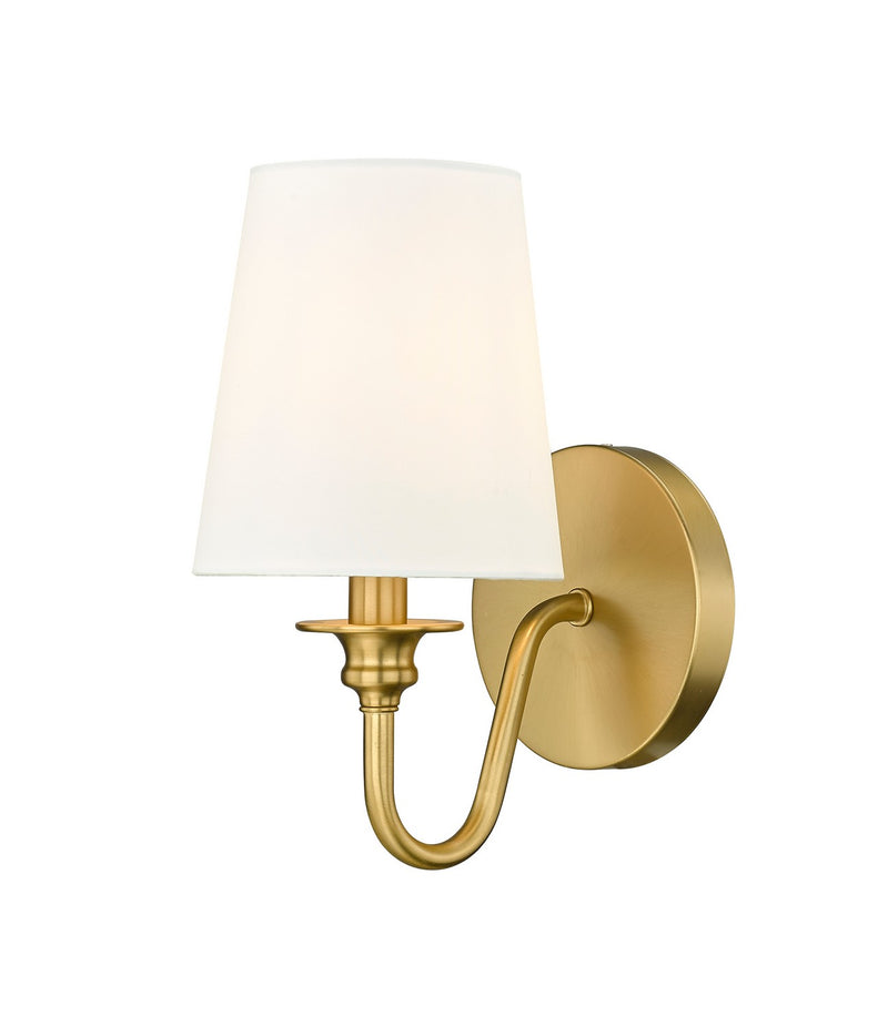 Z-Lite 7509-1S-MGLD One Light Wall Sconce, Modern Gold
